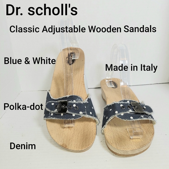 dr scholls wooden shoes